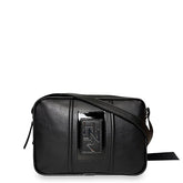 Γυναικεία τσάντα χιαστί boxy Roots Μαύρο