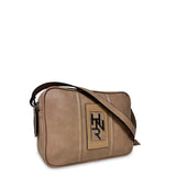 Γυναικεία τσάντα χιαστί boxy Roots Φυσικό