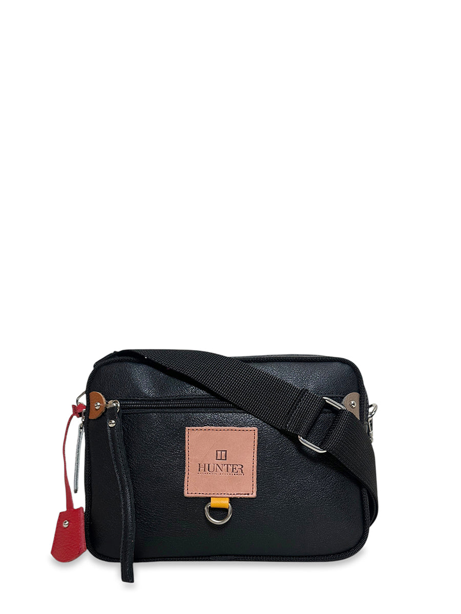 Γυναικεία τσάντα χιαστί boxy Safari Μαύρο