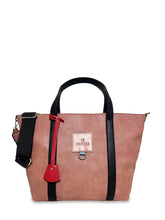 Γυναικεία τσάντα ώμου tote Safari Σομόν