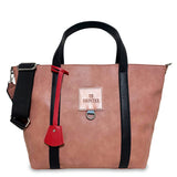 Γυναικεία τσάντα ώμου tote Safari Σομόν