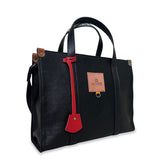 Γυναικεία τσάντα ώμου tote frame Safari Μαύρο