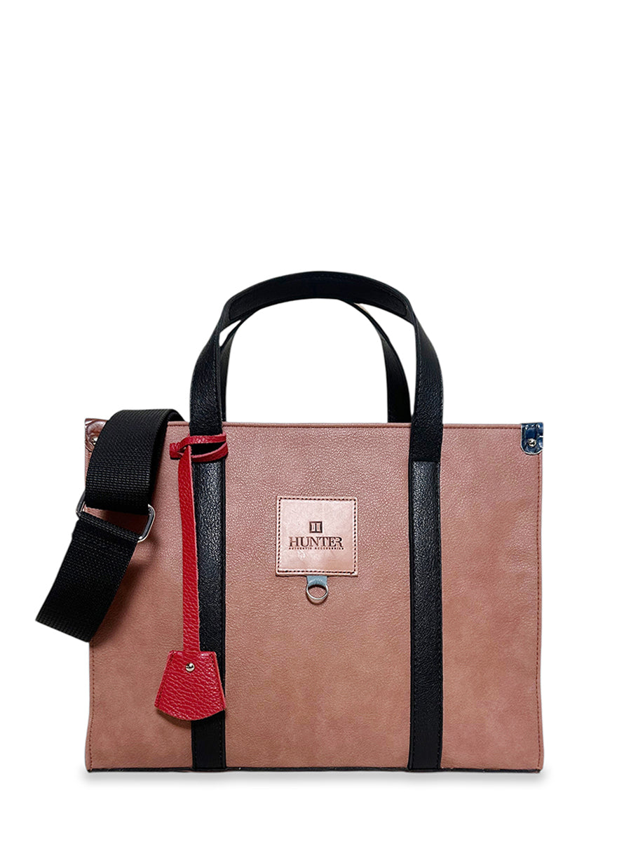 Γυναικεία τσάντα ώμου tote frame Safari Σομόν