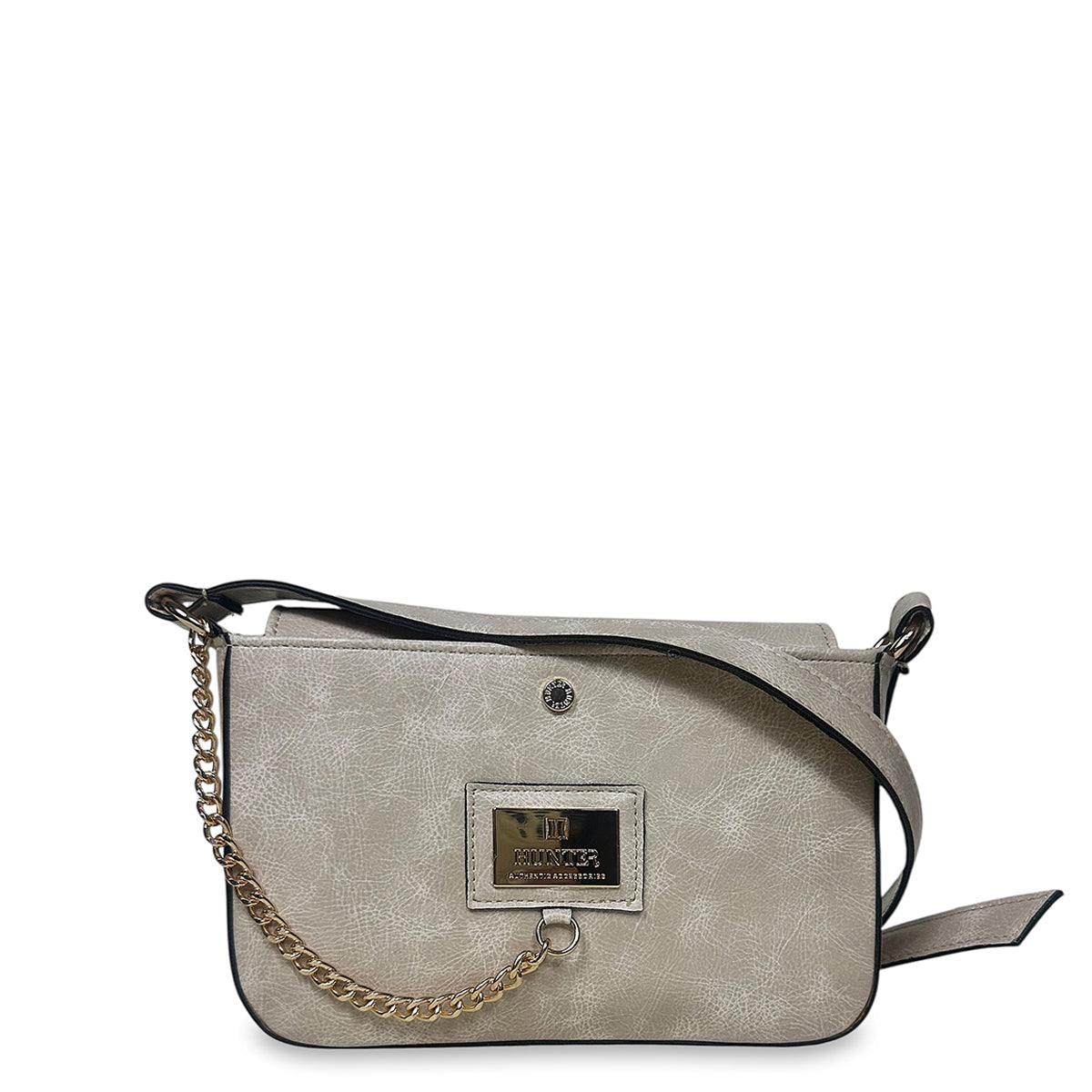 Γυναικεία τσάντα χιαστί mini Solea Μπεζ