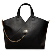 Γυναικεία τσάντα ώμου triangle Solea Μαύρο