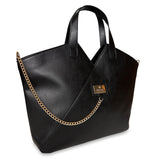 Γυναικεία τσάντα ώμου triangle Solea Μαύρο