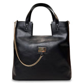 Γυναικεία τσάντα ώμου tote Solea Μαύρο