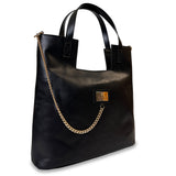 Γυναικεία τσάντα ώμου tote Solea Μαύρο