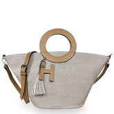 Γυναικεία τσάντα tote Sunya Μπεζ