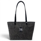 Γυναικεία Τσάντα Ώμου shopper Velvet Μαύρο Hunter