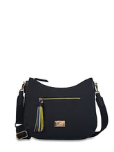 Γυναικεία τσάντα ώμου hobo Venezia Μαύρο