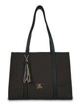 Γυναικεία τσάντα ώμου shopper Venezia Μαύρο