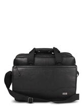 Επαγγελματική τσάντα Δερμάτινη Μαύρη