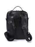 Δερμάτινο σακίδιο πλάτης Μαύρο