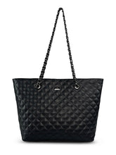 Γυναικεία τσάντα ώμου δερμάτινη Μαύρο