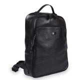 Δερμάτινη τσάντα πλάτης Μαύρο