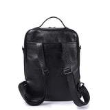 Δερμάτινο σακίδιο πλάτης Μαύρο