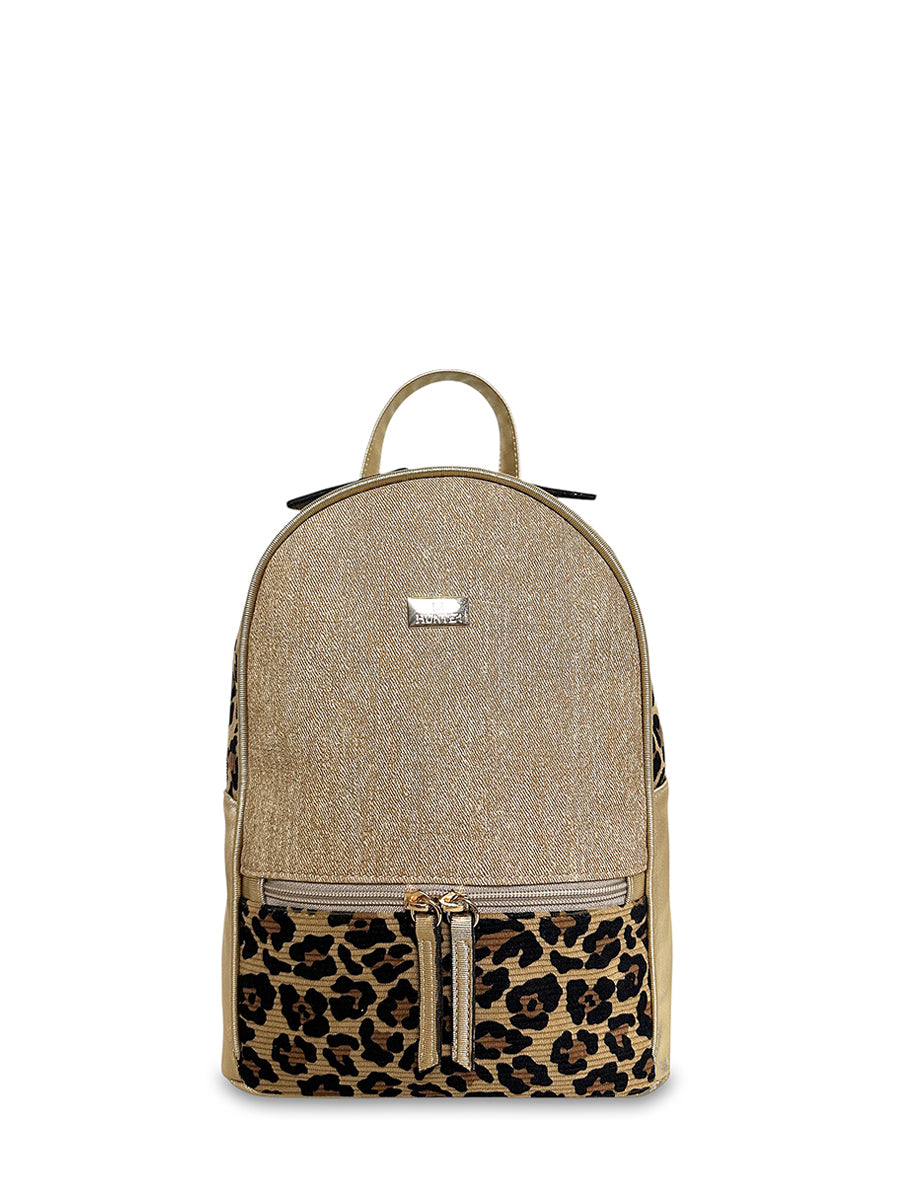 Γυναικεία τσάντα πλάτης Panther Κάμελ