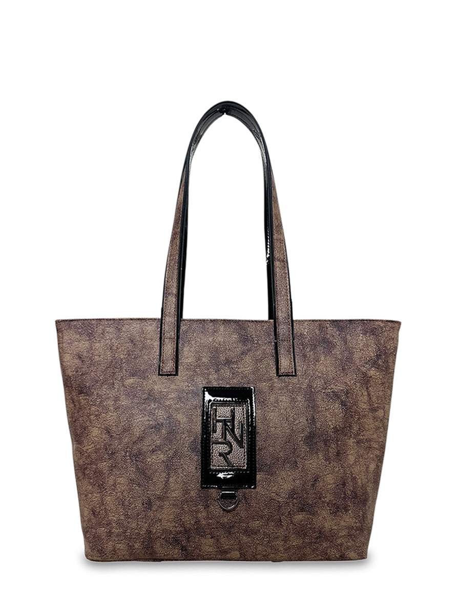 Γυναικεία τσάντα ώμου Coffee Καφέ