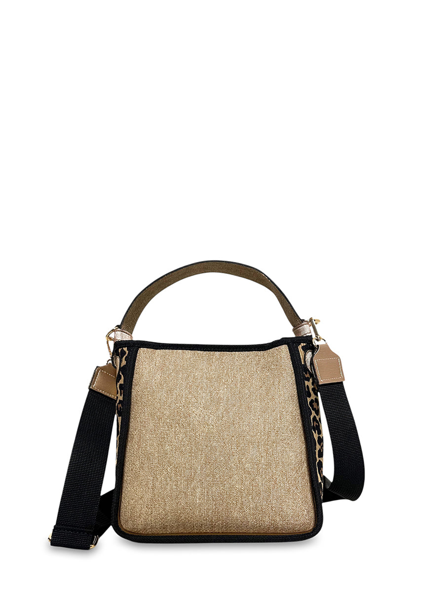 Γυναικεία τσάντα tote Panther Κάμελ