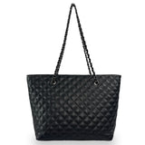 Γυναικεία τσάντα ώμου δερμάτινη Μαύρο