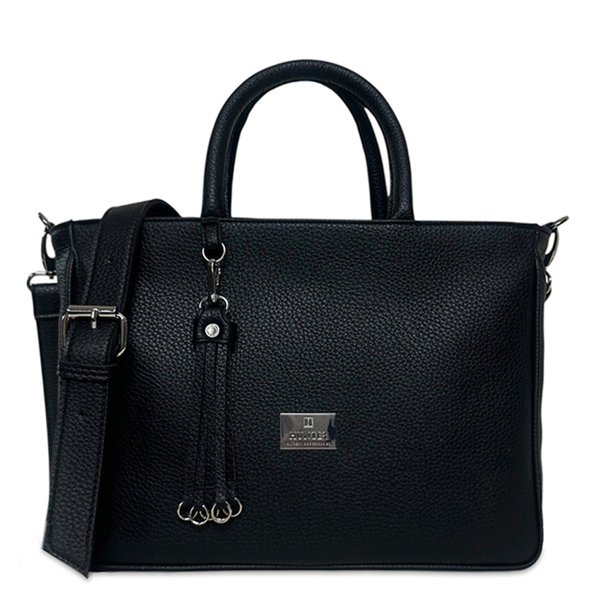 Γυναικεία τσάντα tote Anemone Μαύρο