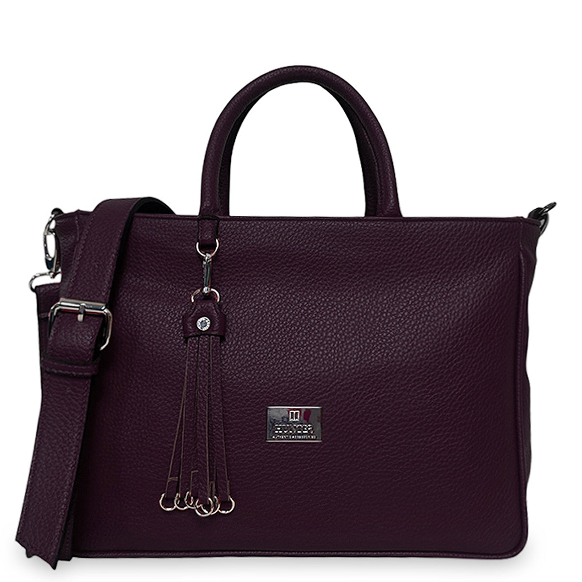 Γυναικεία τσάντα tote Anemone Μπορντώ