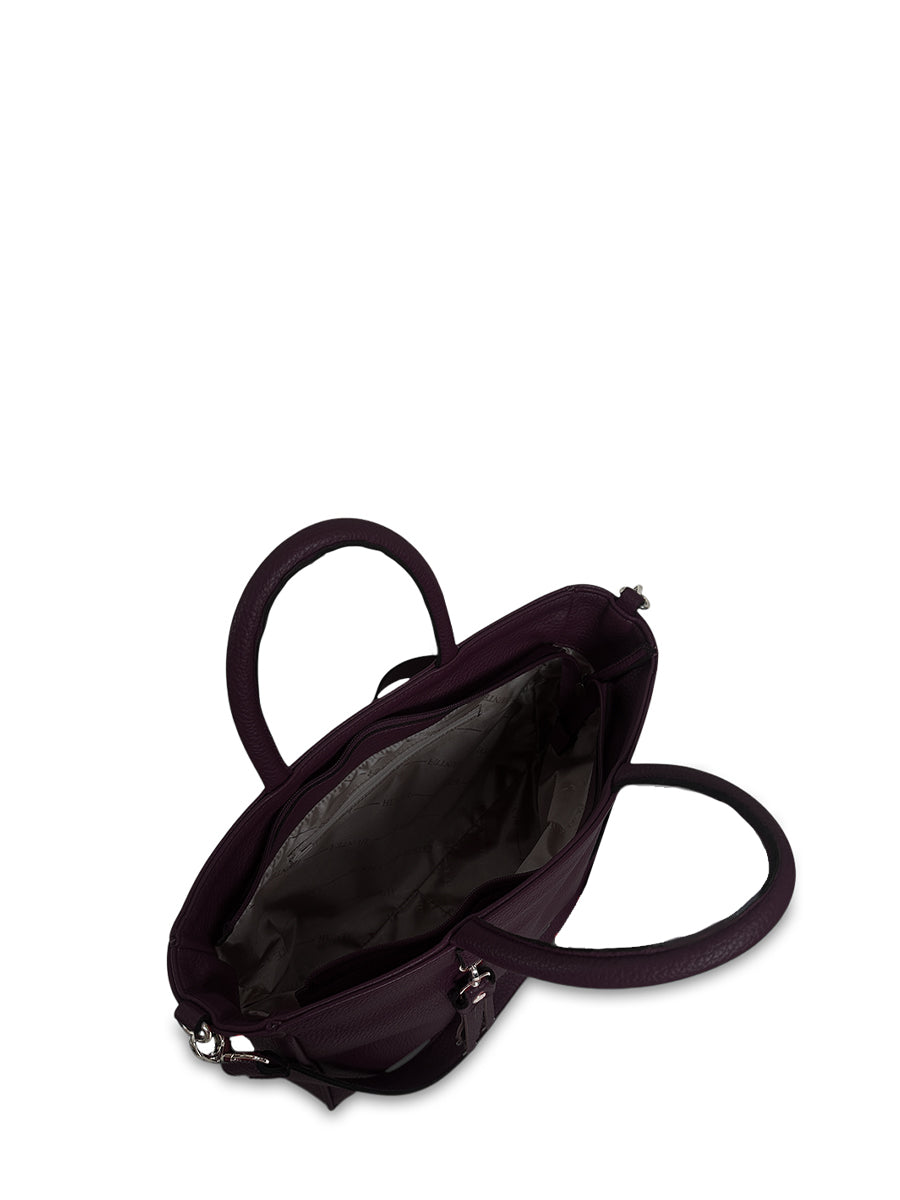 Γυναικεία τσάντα tote Anemone Μπορντώ