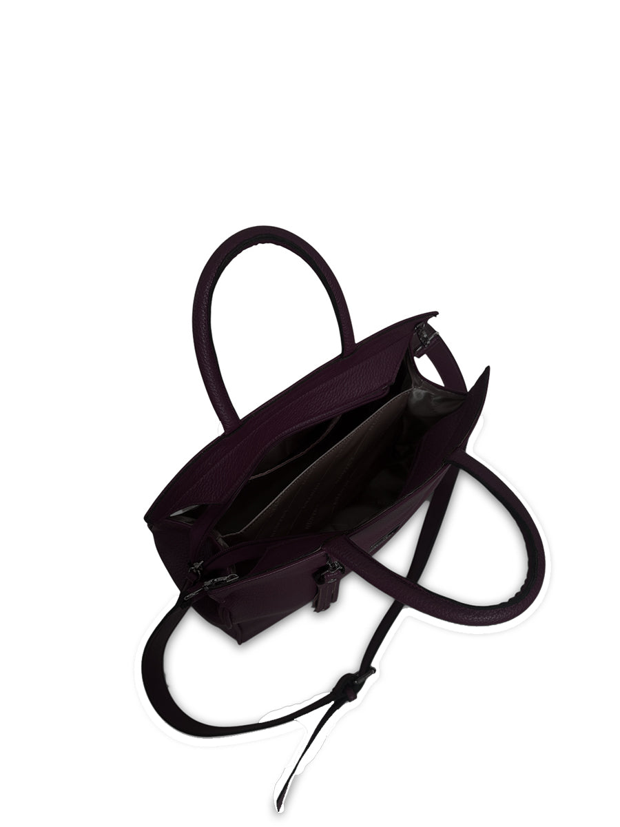 Γυναικεία τσάντα ώμου Anemone Μπορντώ