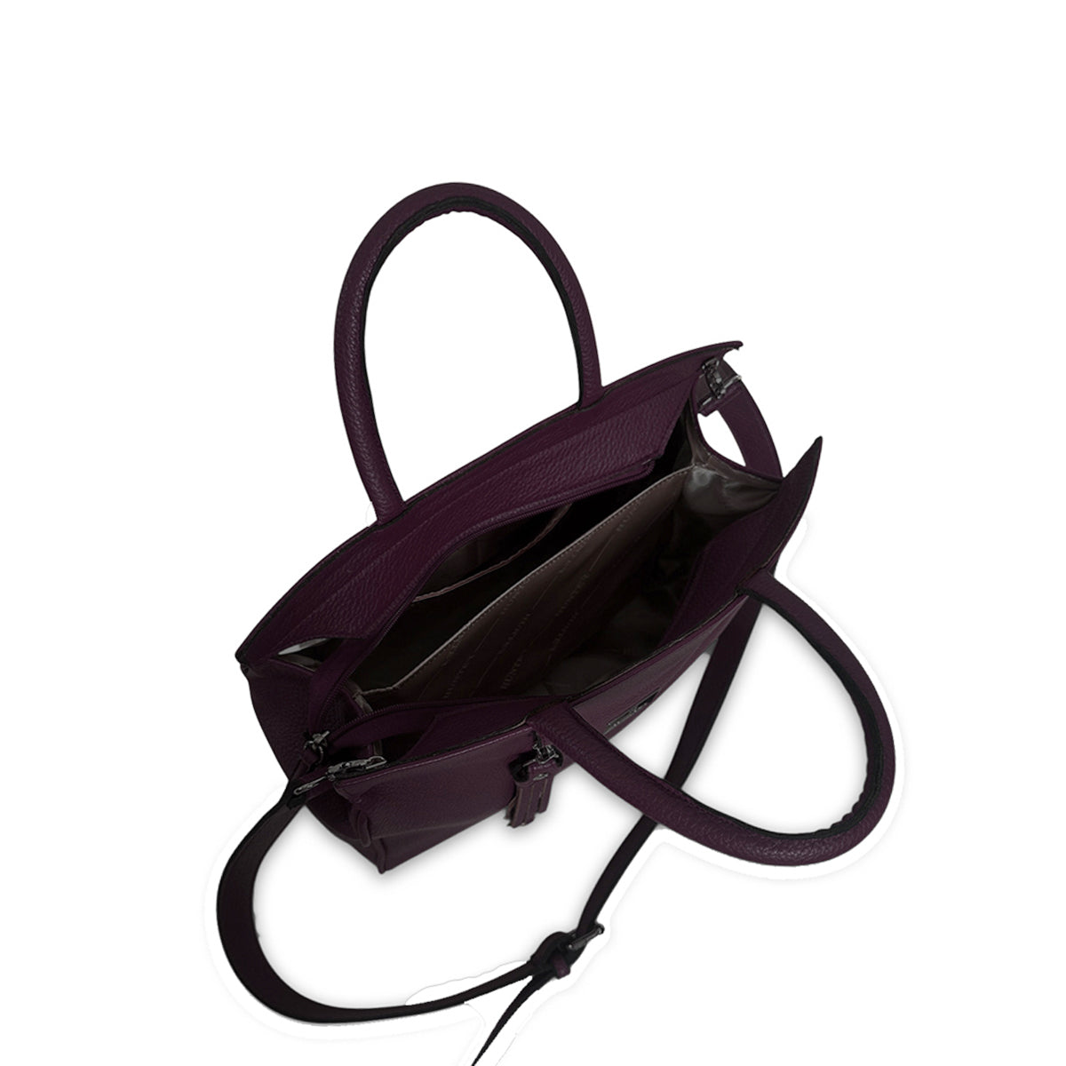 Γυναικεία τσάντα ώμου Anemone Μπορντώ