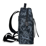 Γυναικεία τσάντα πλάτης oval Blue Moon Μαύρο