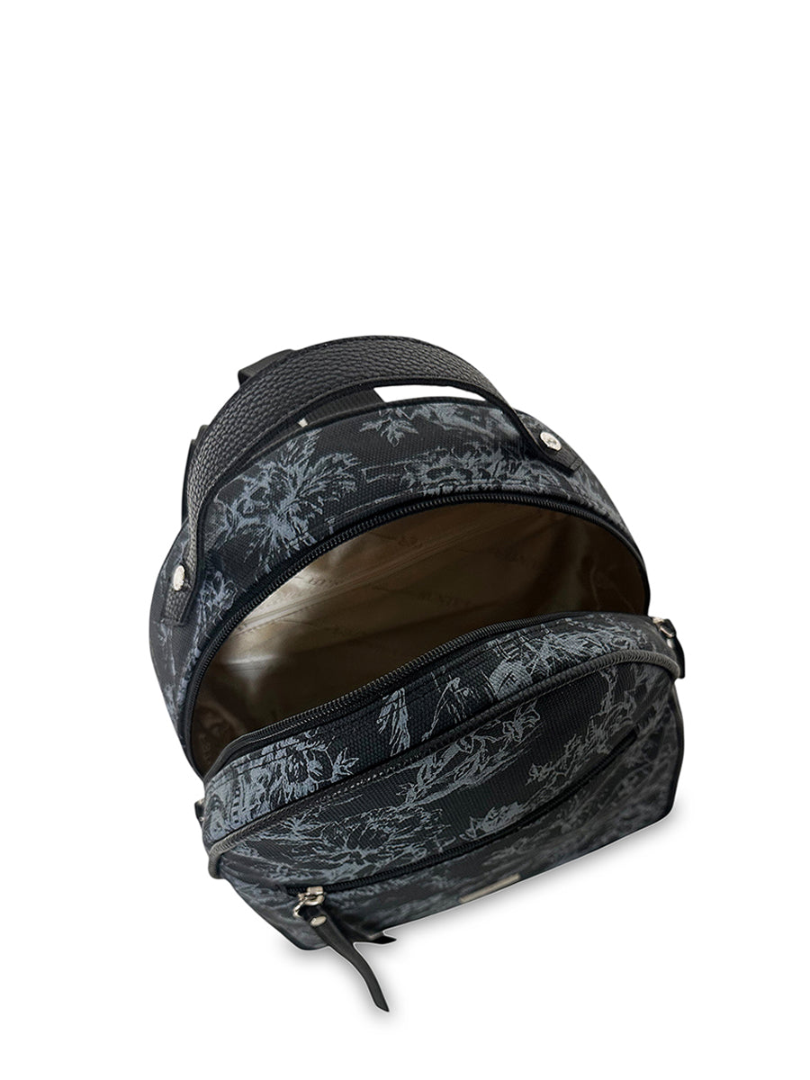 Γυναικεία τσάντα πλάτης oval Blue Moon Μαύρο