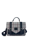 Γυναικεία τσάντα satchel Charlotte Μαύρο