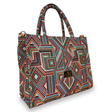 Γυναικεία τσάντα frame tote Coasta Πολύχρωμο
