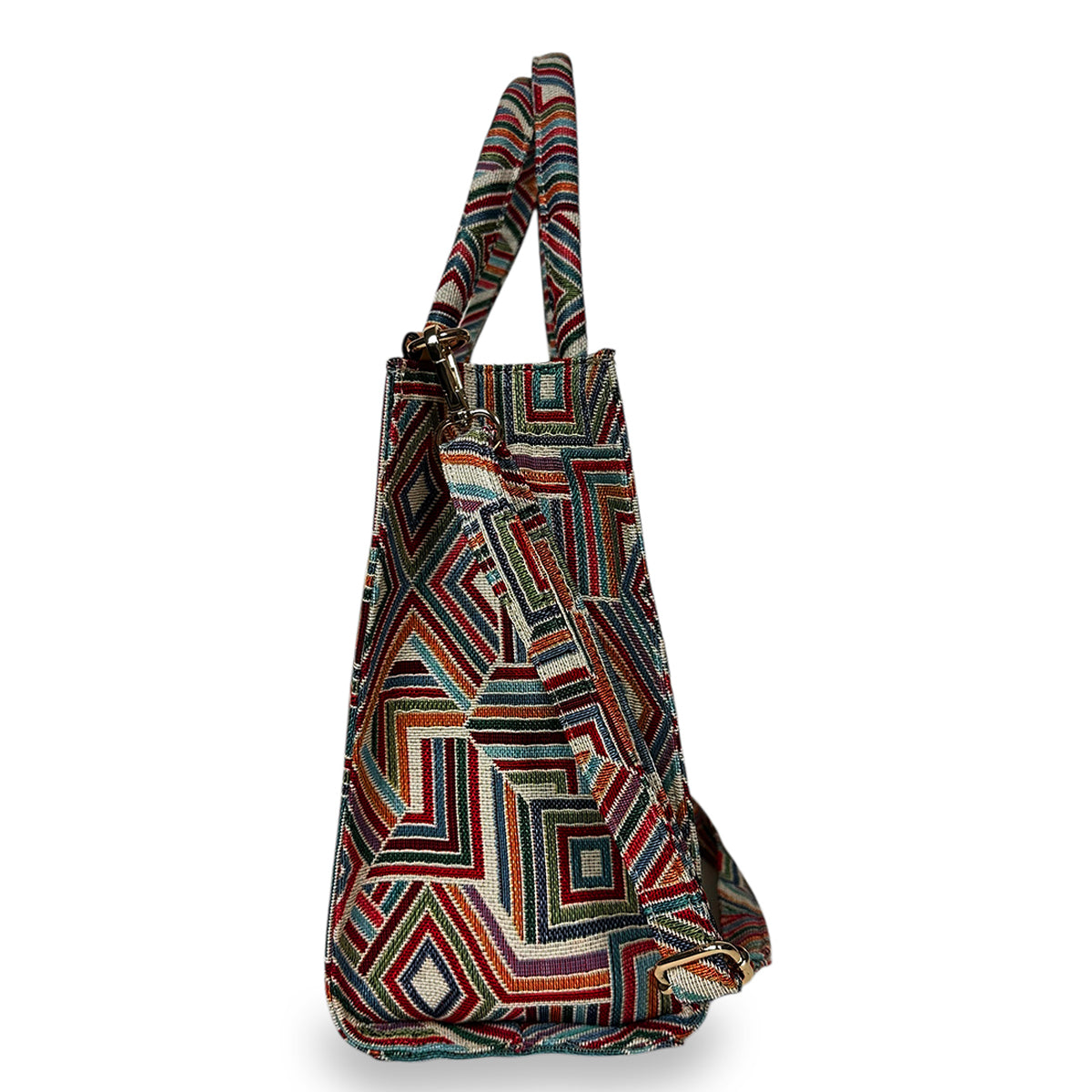 Γυναικεία τσάντα frame tote Coasta Πολύχρωμο