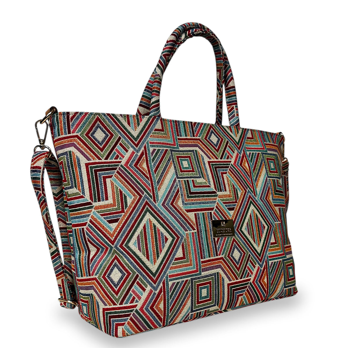 Γυναικεία τσάντα tote Coasta Πολύχρωμο