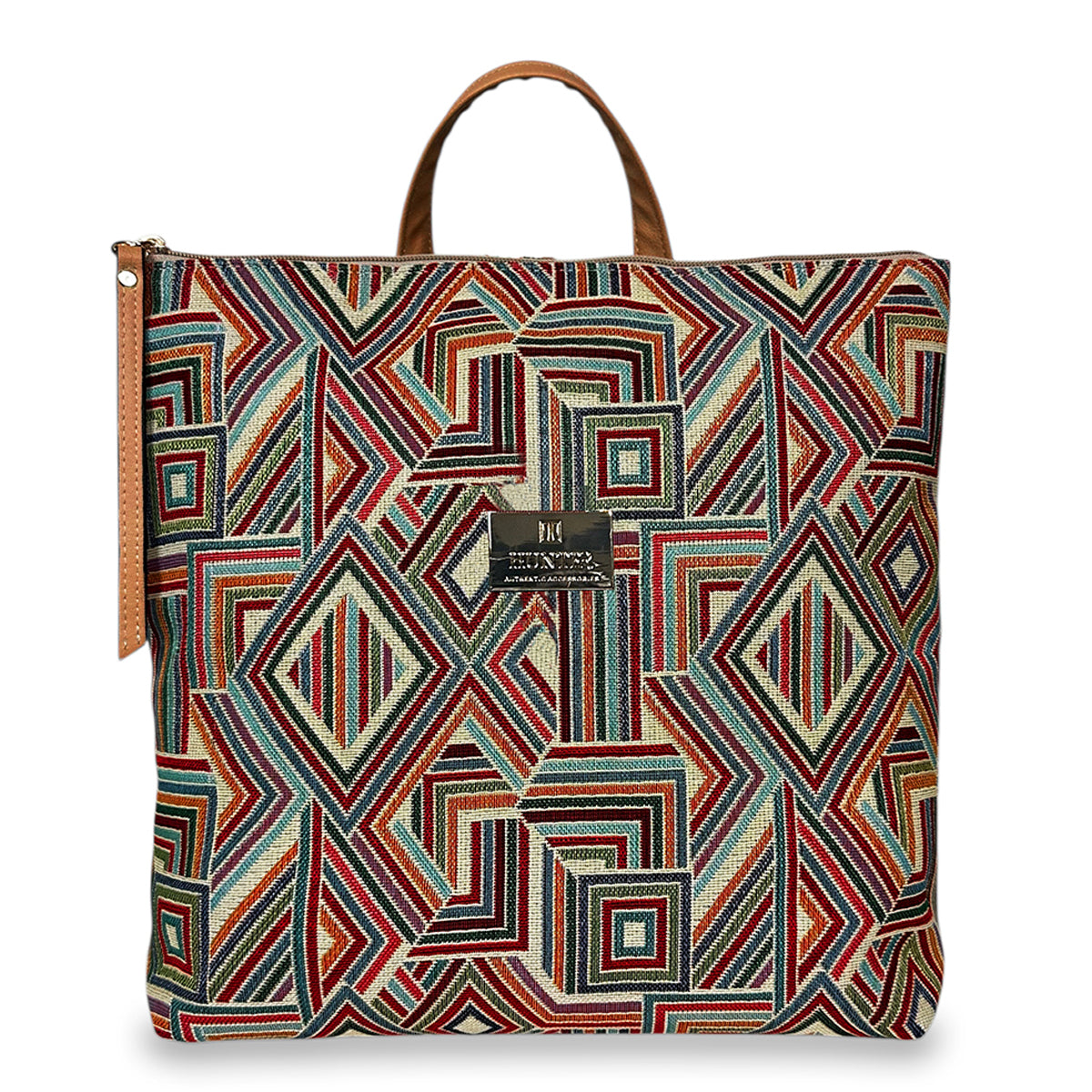 Γυναικεία τσάντα πλάτης base Coasta Πολύχρωμο