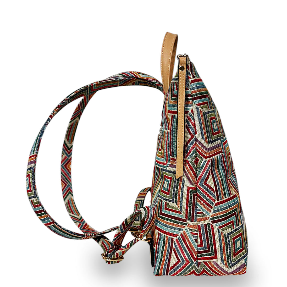 Γυναικεία τσάντα πλάτης base Coasta Πολύχρωμο