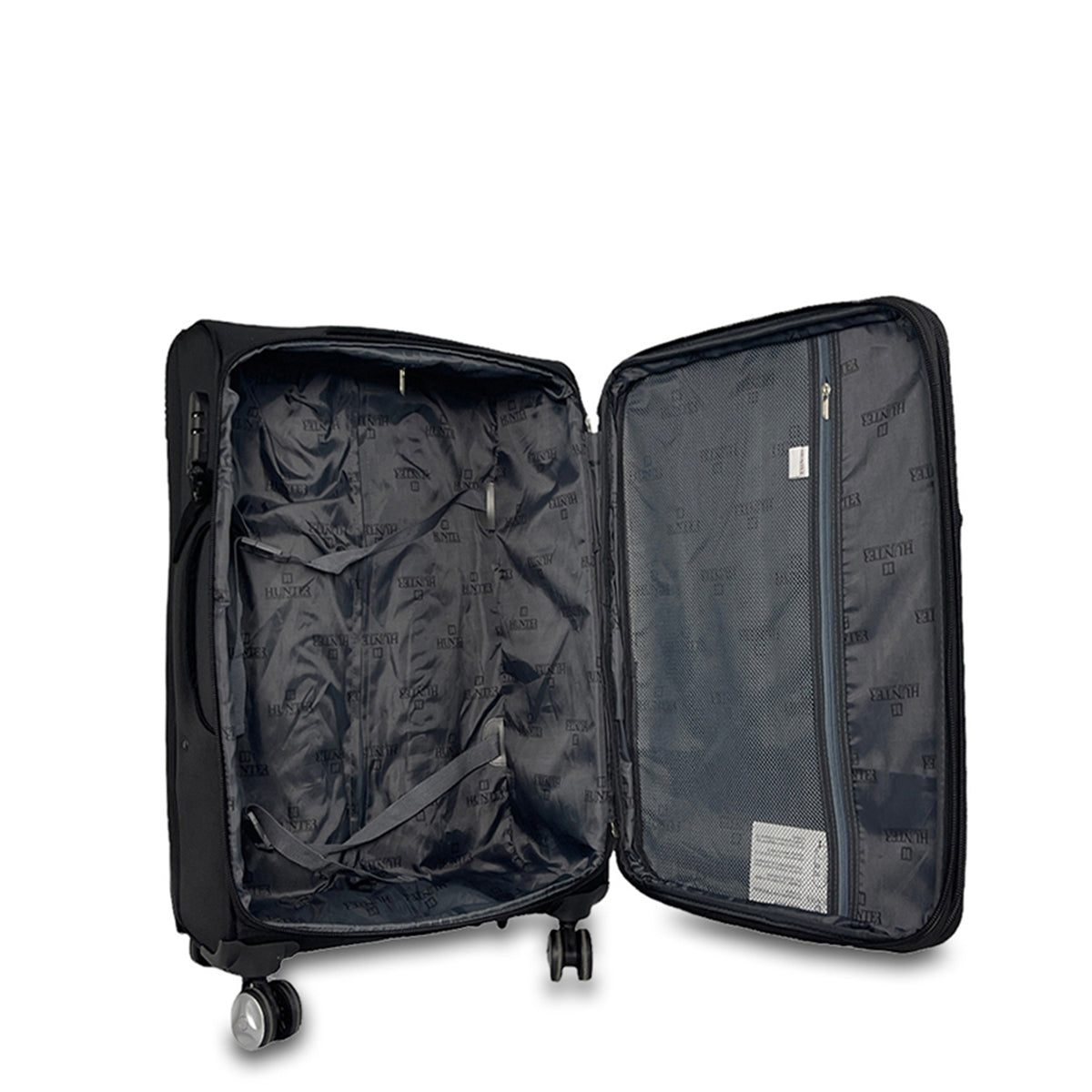 Βαλίτσα μεσαία Νάυλον Crete Μαύρο