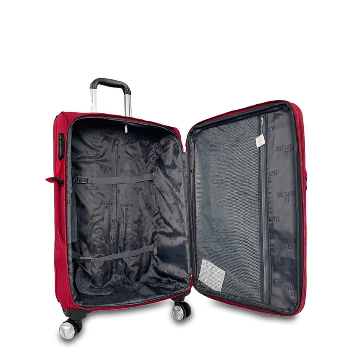 Βαλίτσα μεσαία Νάυλον Crete Κόκκινο