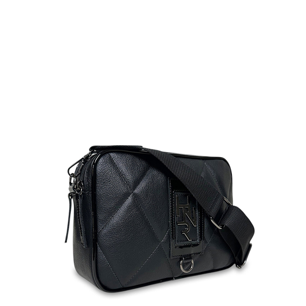 Γυναικεία τσάντα χιαστί square Dama Μαύρο