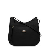 Γυναικεία τσάντα ώμου hobo Desert Μαύρο