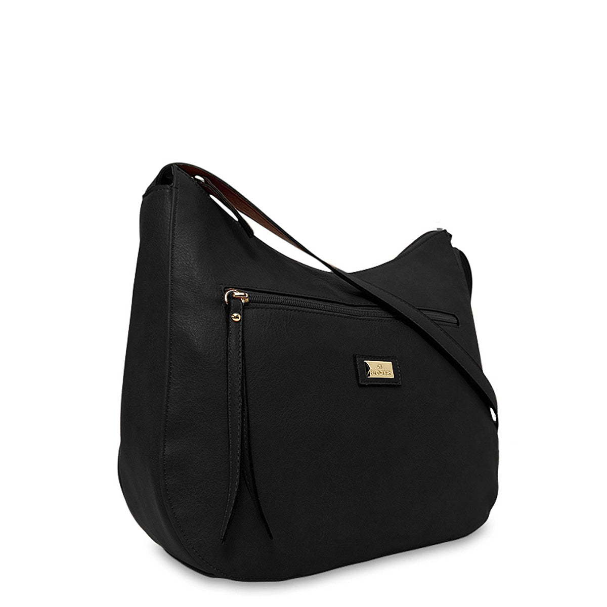 Γυναικεία τσάντα ώμου hobo Desert Μαύρο