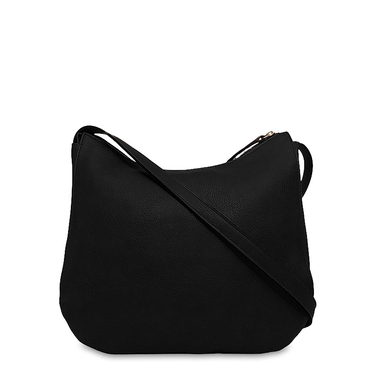 Γυναικεία τσάντα ώμου hobo Desert Μαύρο