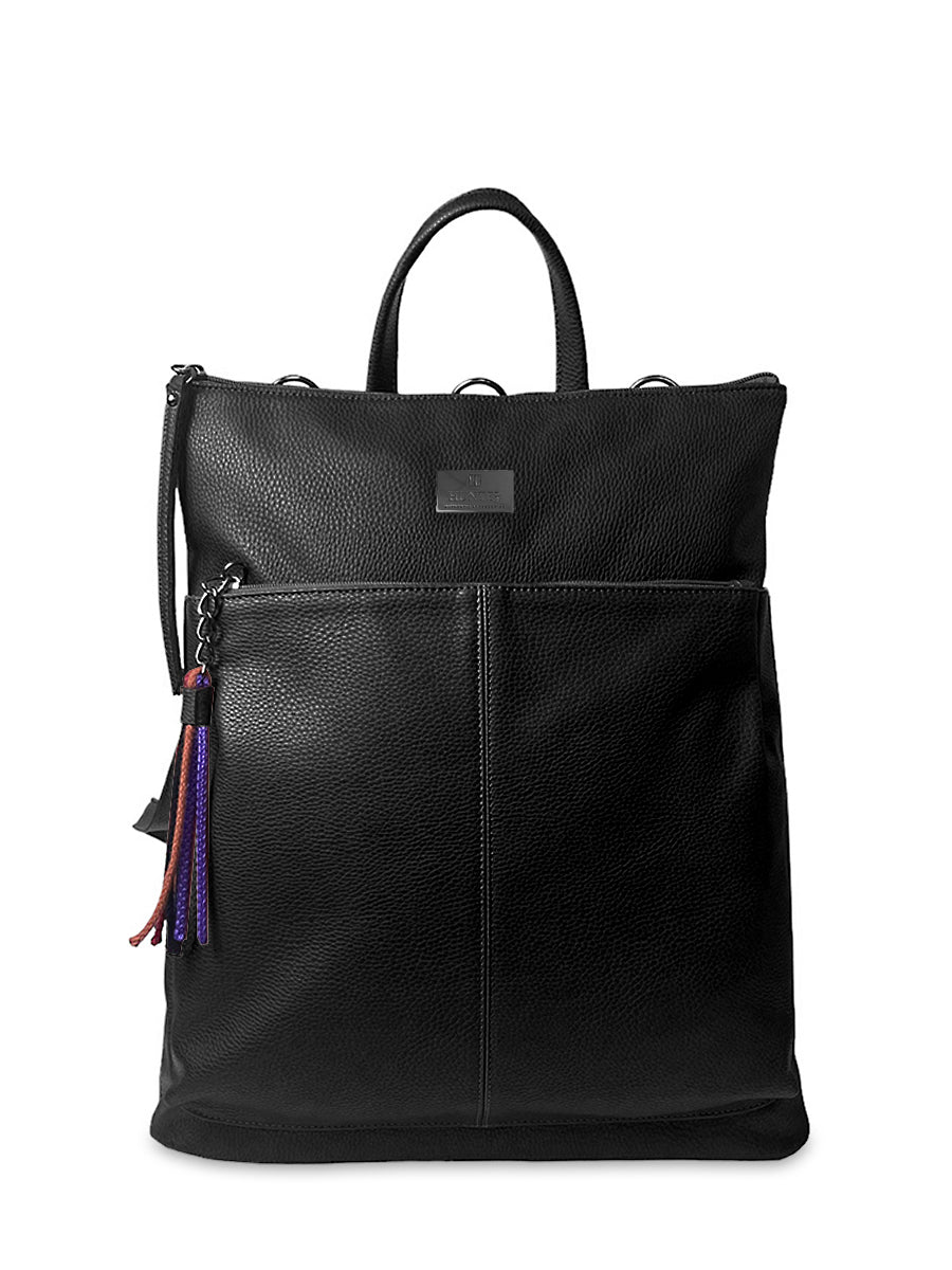 Γυναικεία τσάντα πλάτης polymorphic Etna Μαύρο