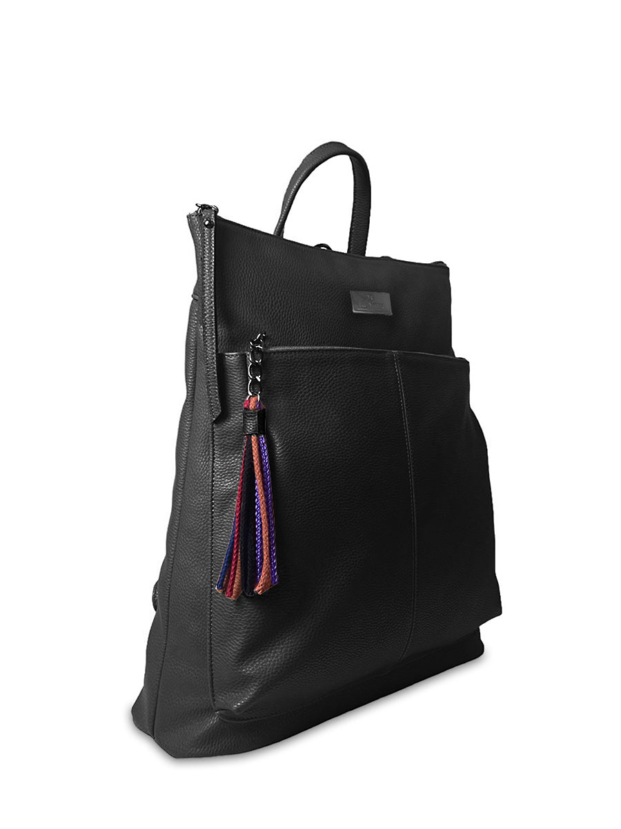 Γυναικεία τσάντα πλάτης polymorphic Etna Μαύρο