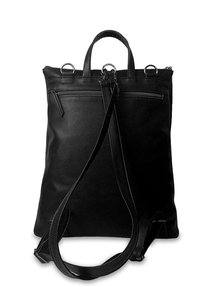 Γυναικεία τσάντα πλάτης polymorphic Etna Μαύρο