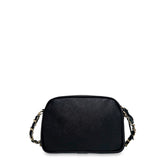 Γυναικεία τσάντα mini oval Festive Μαύρο