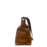 Γυναικεία τσάντα χιαστί δερμάτινη Grain Ταμπά