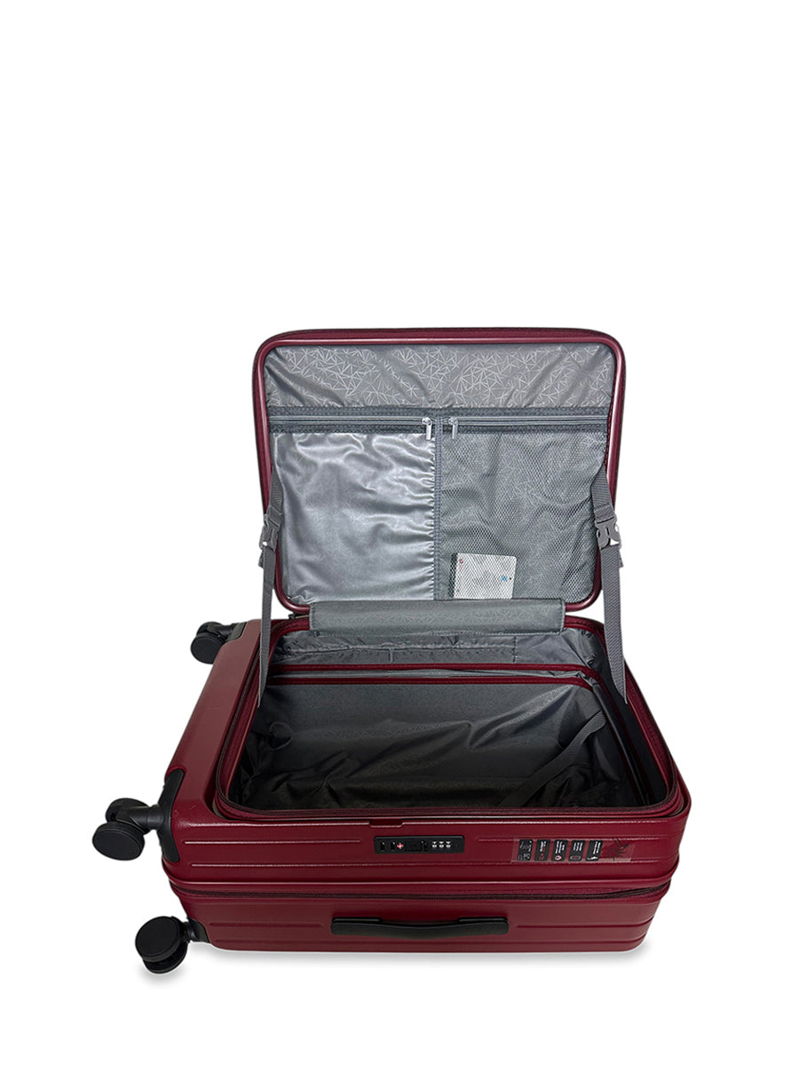 Βαλίτσα μεγάλη PC Hydra Μπορντώ